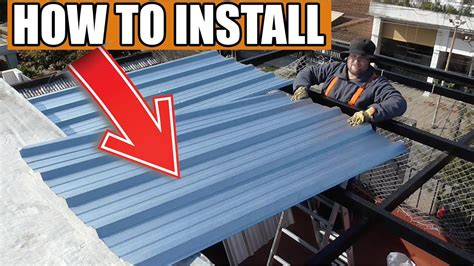 adding metal roof to side of house|installing a metal roof yourself.